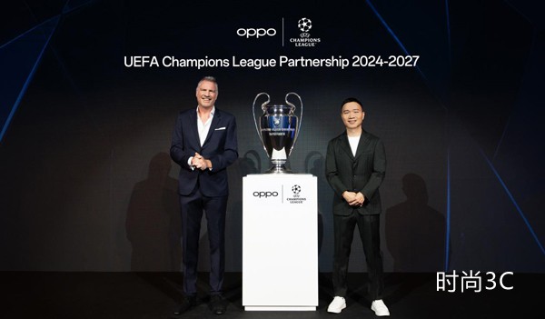 OPPO续约欧洲冠军联赛，未来三季再续辉煌