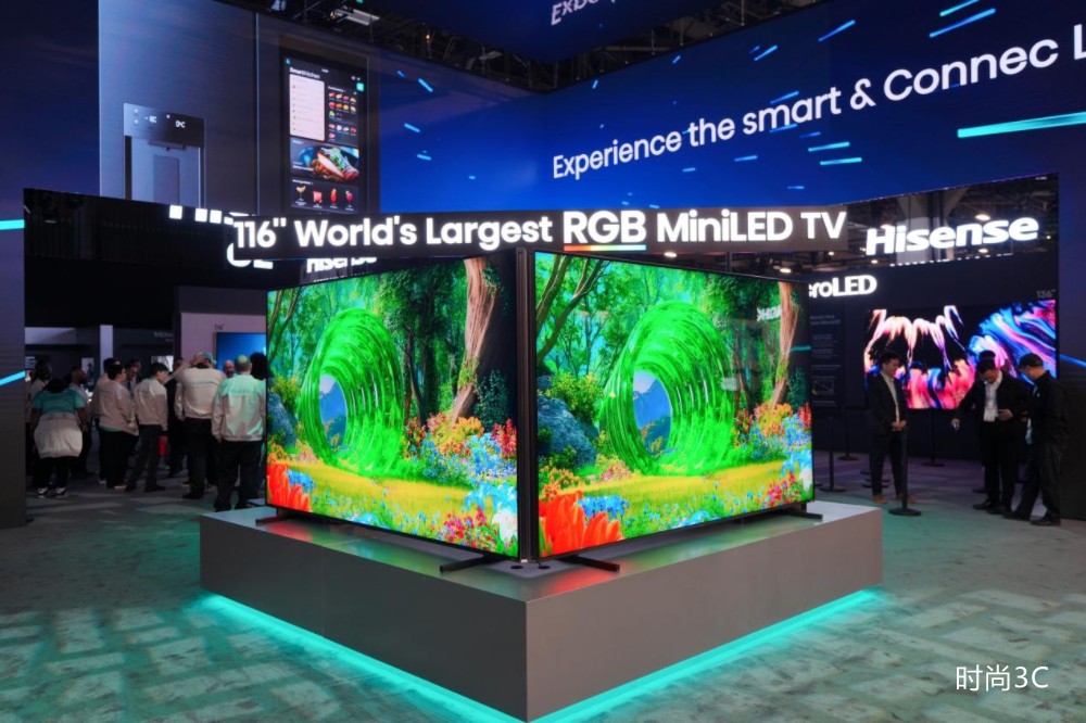 行业独一份RGB全满贯选手 海信RGB色彩革命霸屏CES2026